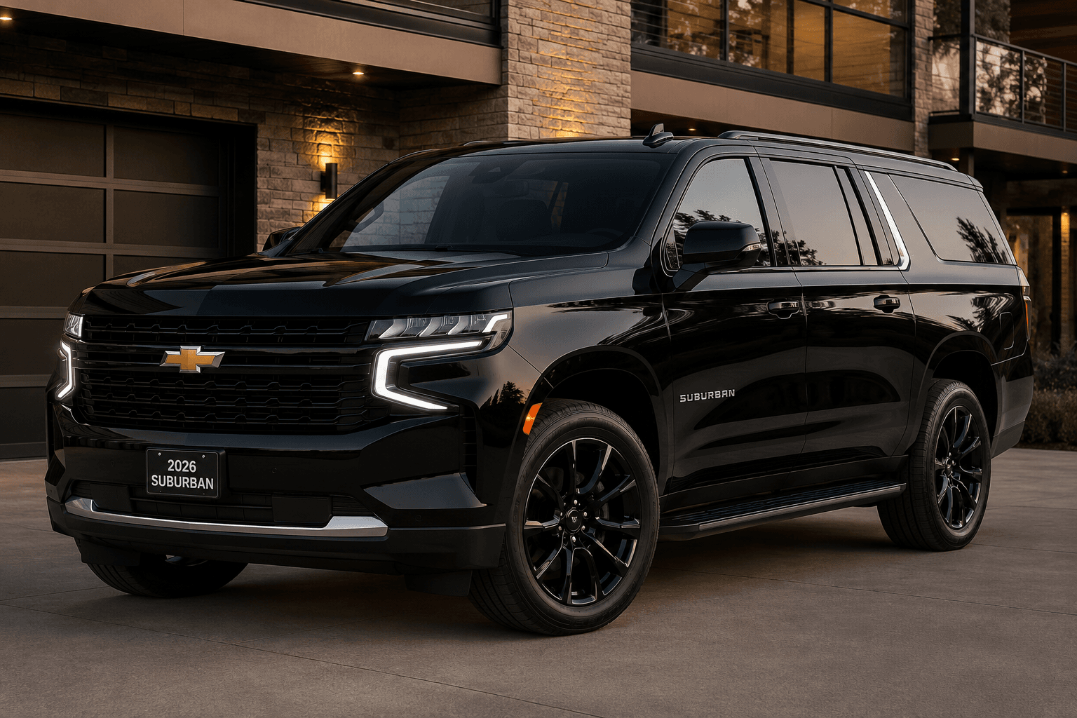 Chevrolet Suburban airport limo vehicle
